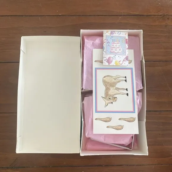 Madame Alexander Happy Birthday Doll Pin The Tail On The Donkey 21080 Box Stand